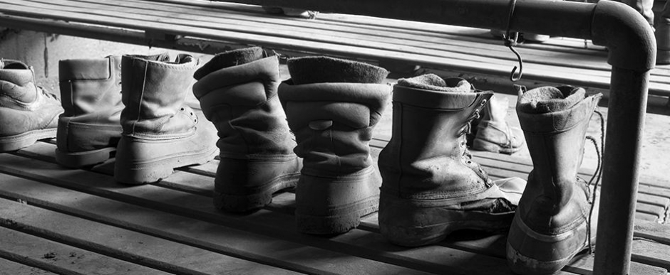 Heated store boot covers